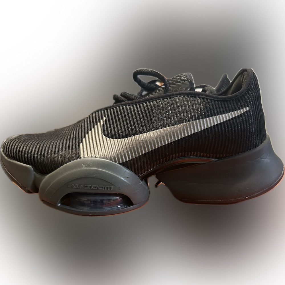 Women size 7.5 Nike Air Zoom SuperRep 2 Black/Iron Grey